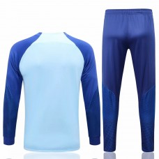 2022-23 Atlético De Madrid Blue Training Presentation Soccer Tracksuit