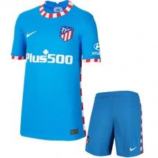 2021-22 Atletico Madrid Third Kids Kit