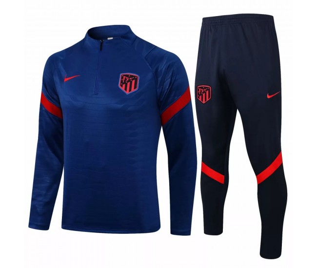 2021-22 Atlético de Madrid Technical Training Soccer Tracksuit