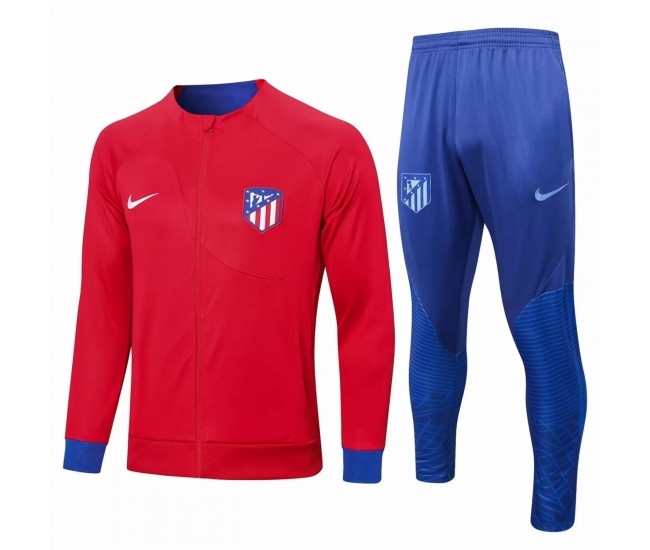 2022-23 Atlético De Madrid Red Training Presentation Soccer Tracksuit