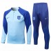 2022-23 Atlético de Madrid Blue Training Technical Soccer Tracksuit