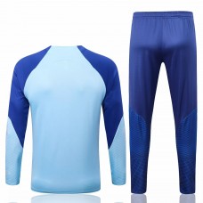 2022-23 Atlético de Madrid Blue Training Technical Soccer Tracksuit