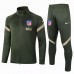 Atlético De Madrid Training Football Tracksuit Olive Green 2021