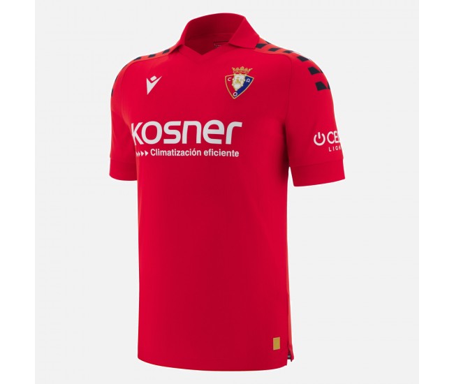 25-26 Ca Osasuna Mens Home Soccer Jersey