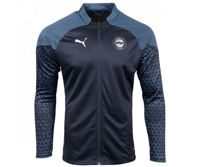 23-24 Deportivo Alaves Mens Pre Match Home Jacket