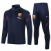 FC Barcelona Navy Soccer Presentation Tracksuit 2020