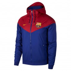 FC Barcelona Windrunner 2018/19 Blue Jacket