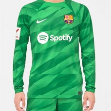 23-24 FC Barcelona Mens Green Goalkeeper Jersey