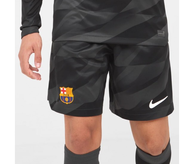 FC Barcelona Mens Goalkeeper Shorts 23-24