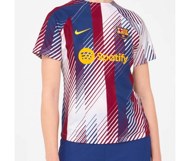 23-24 FC Barcelona Womens Pre Match Home Jersey