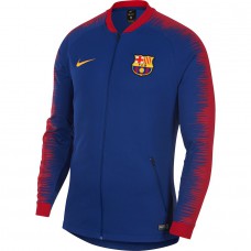 FC Barcelona 2018/19 Anthem Full-Zip Jacket – Blue