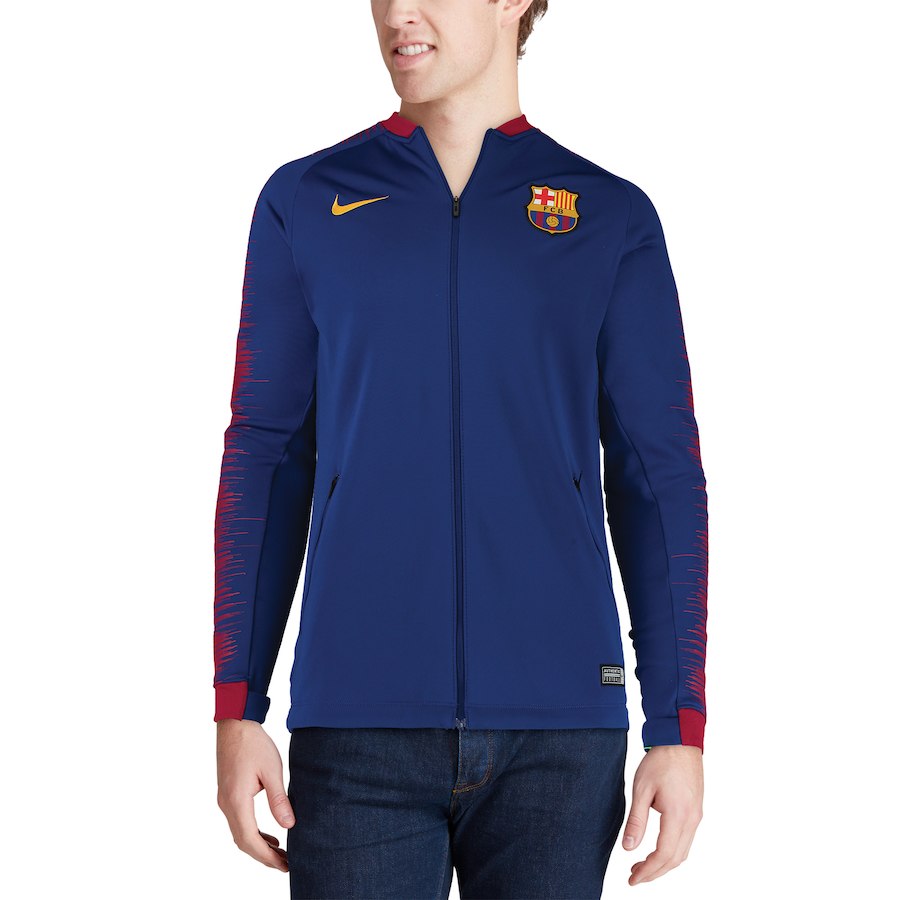 Fc Barcelona Jacket FC Barcelona Official Football Gift Mens Retro