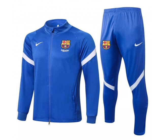 2021-22 FC Barcelona Training Presentation Football Tracksuit