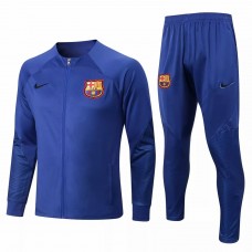 2022-23 FC Barcelona Blue Training Presentation Soccer Tracksuit