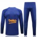 2022-23 FC Barcelona Blue Training Technical Soccer Tracksuit