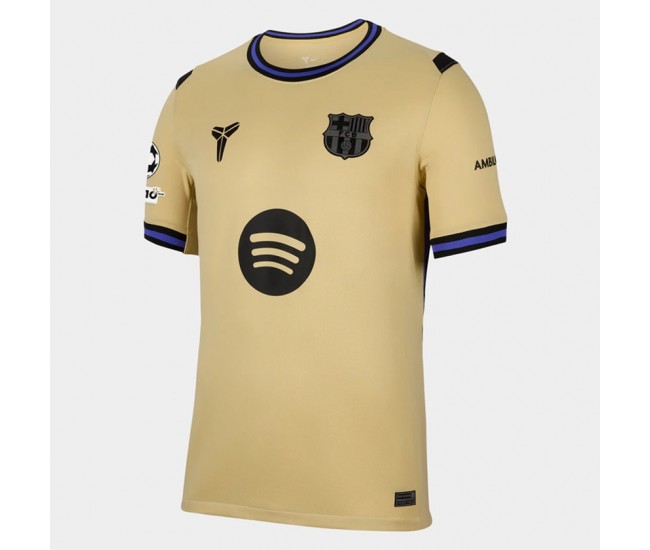 25-26 FC Barcelona Mens Away Soccer Jersey