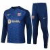 24-25 FC Barcelona Mens Blue Training Technical Tracksuit