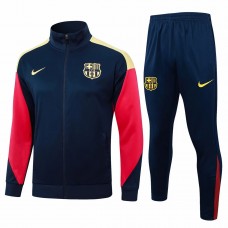 24-25 FC Barcelona Mens Navy Training Presentation Tracksuit