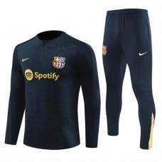 24-25 FC Barcelona Mens Navy Training Technical Tracksuit