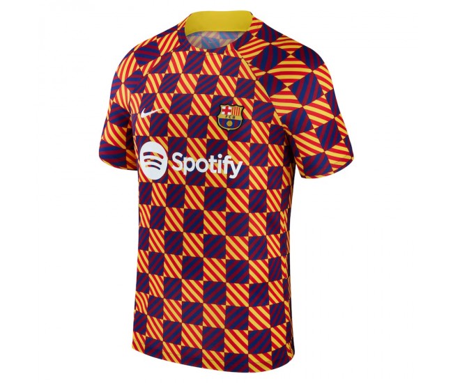 23-24 FC Barcelona Mens Pre Match Top