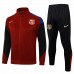 24-25 FC Barcelona Mens Red Training Presentation Tracksuit