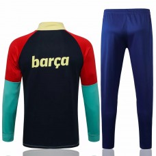 2021-22 FC Barcelona Multicolor Training Presentation Soccer Tracksuit
