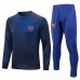 2022-23 FC Barcelona Navy Training Presentation Soccer Tracksuit