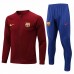 2022-23 FC Barcelona Red Training Presentation Soccer Tracksuit