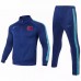 FC Barcelona Football Presentation Tracksuit Blue 2021 2022