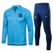 FC Barcelona Football Presentation Tracksuit Suit Blue 2021 FC Barcelona Football Presentation Tracksuit Suit Blue 2021