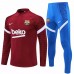 2021 FC Barcelona Training Technical Soccer Tracksuit Red