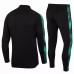 FC Barcelona Football Training Technical Tracksuit Black Green 2021 2022