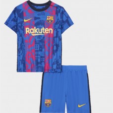 2021-22 FC Barcelona Third Kids Kit