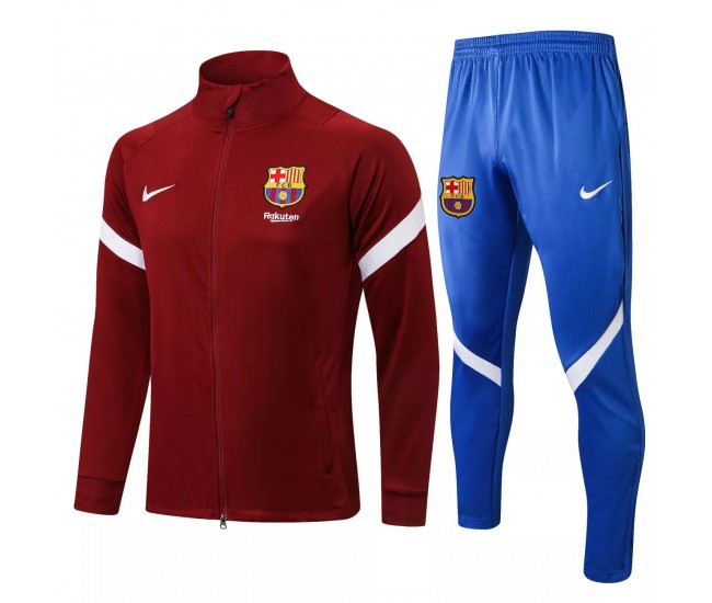 2021-22 FC Barcelona Training Presentation Soccer Tracksuit