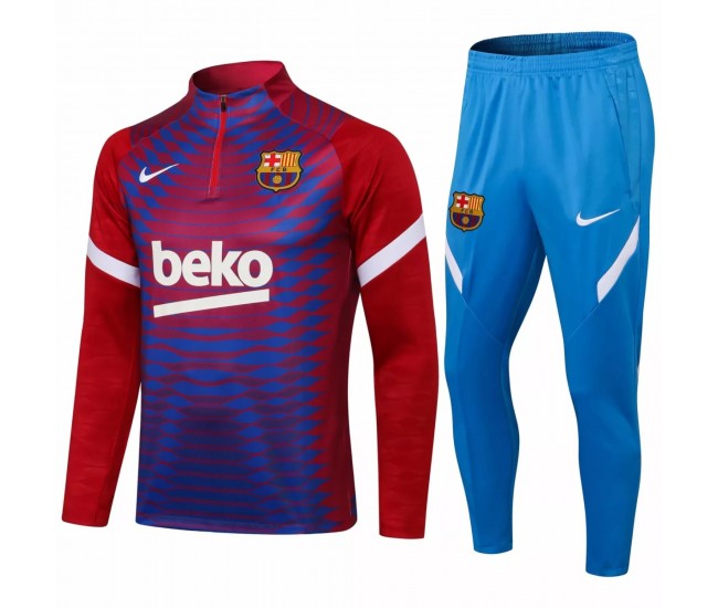 2021-22 FC Barcelona Soccer Training Technical Tracksuit