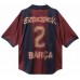 2000-2001 FC Barcelona X Travis Scott Mens Retro Home Skeleton Jersey
