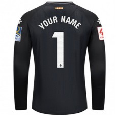 23-24 RCD Espanyol Mens Black Long Sleeve Goalkeeper Jersey