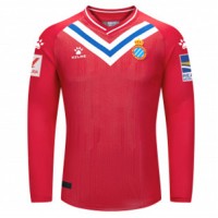 23-24 RCD Espanyol Mens Red Long Sleeve Goalkeeper Jersey