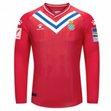23-24 RCD Espanyol Mens Red Long Sleeve Goalkeeper Jersey