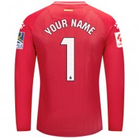 23-24 RCD Espanyol Mens Red Long Sleeve Goalkeeper Jersey