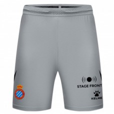 23-24 RCD Espanyol Mens Gray Goalkeeper Shorts