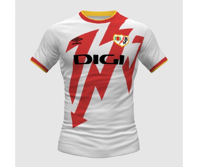 25-26 Rayo Vallecano Mens Home Soccer Jersey