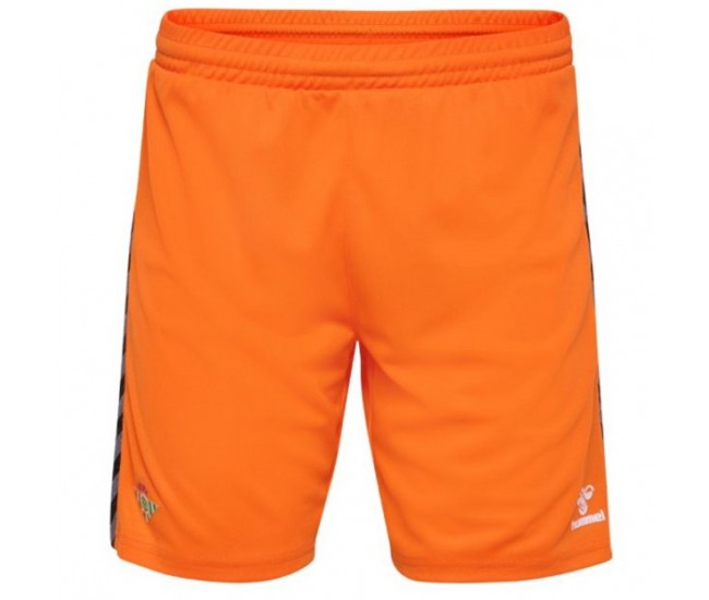 23-24 Real Betis Mens Orange Goalkeeper Shorts