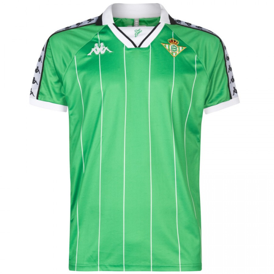 Real Betis Retro Green & White Jersey