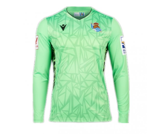 23-24 Real Sociedad Mens Long Sleeve Goalkeeper Jersey