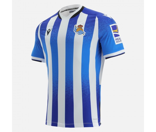 2021-22 Real Sociedad Home Match Jersey