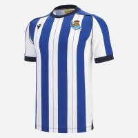 25-26 Real Sociedad Mens Home Jersey