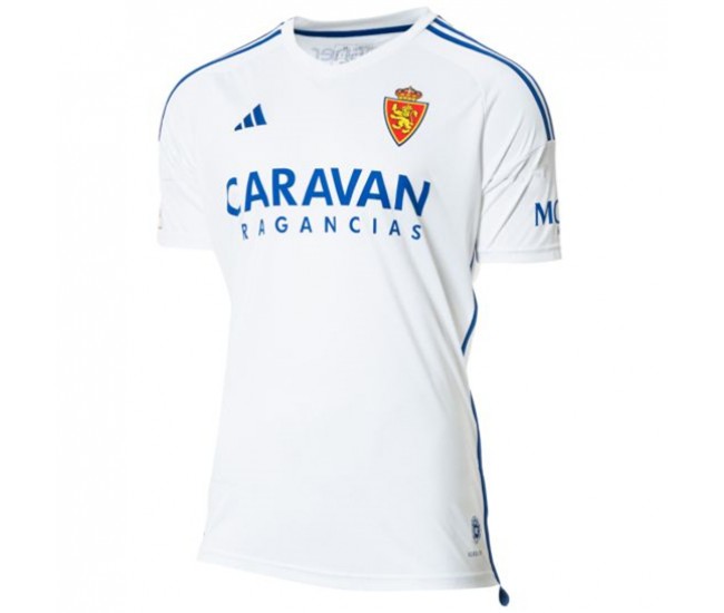 23-24 Real Zaragoza Mens Home Jersey