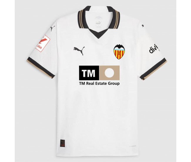 23-24 Valencia CF Mens Home Jersey
