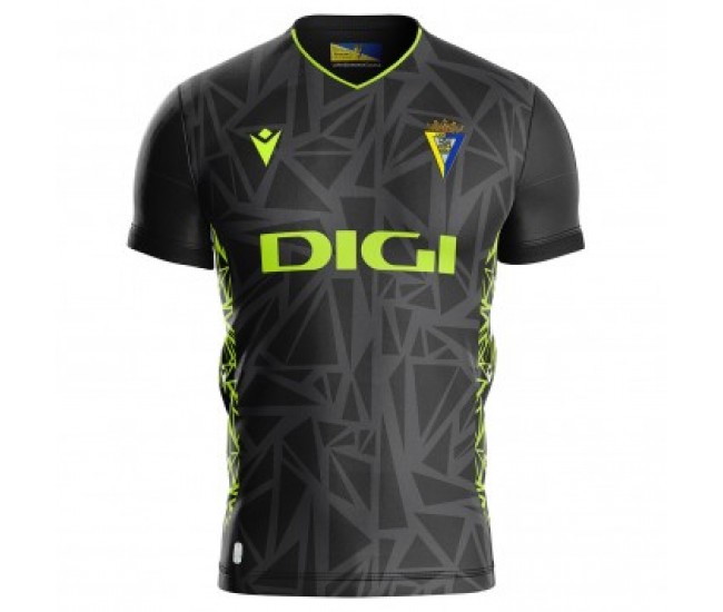 23-24 Cádiz CF Mens Black Goalkeeper Jersey